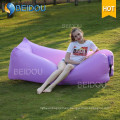 Lazy Bean Bags Hamaca inflable de aire Banana saco de dormir